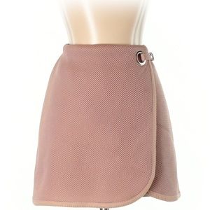 Topshop Blush Mini A-Line Skirt